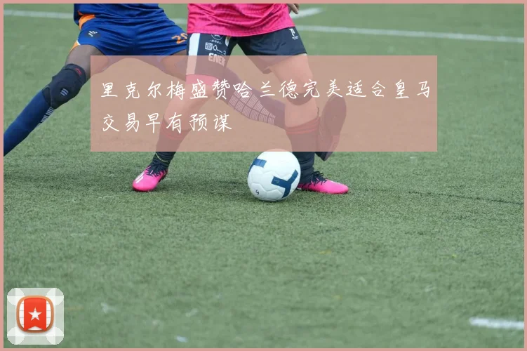 里克尔梅盛赞哈兰德完美适合皇马交易早有预谋