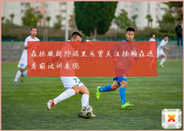 森林狼新帅诺里或曾关注杨瀚森选秀前试训表现